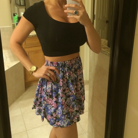 Forever 21 Floral Skirt