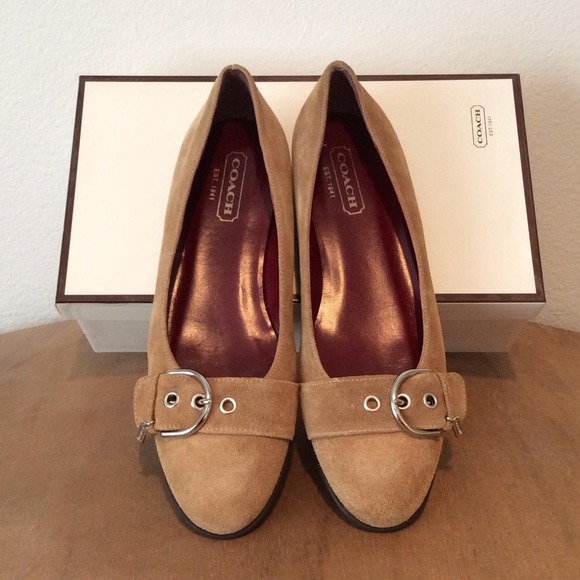 Coach Shoes - Authentic Coach Breanna Suede Shoe