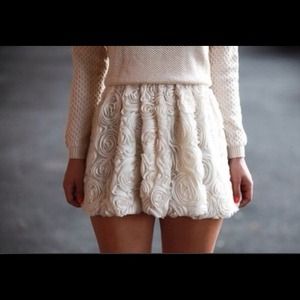 3D Flower Skirt