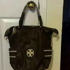 Coffee brown handbag