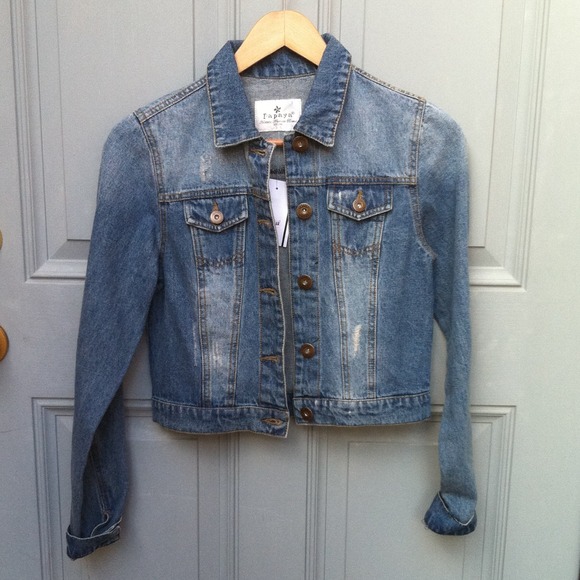 Distressed Jean Jacket