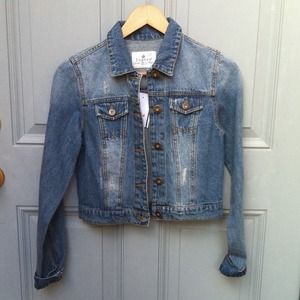 Distressed Jean Jacket