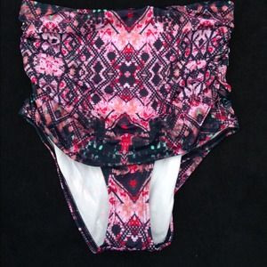 High waist bikini bottom