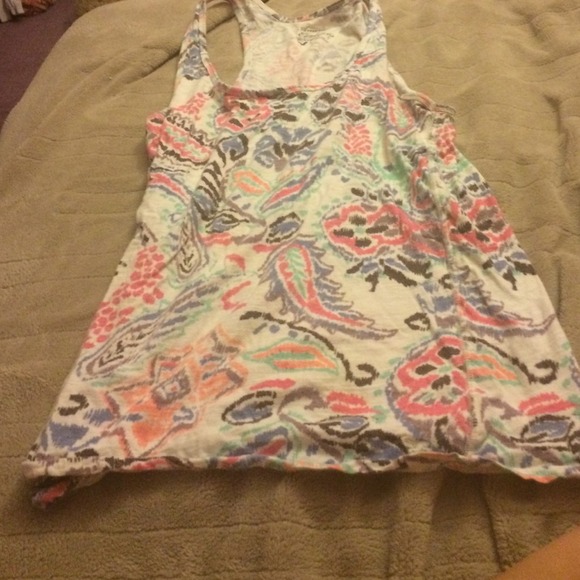 American eagle multicolored tank top
