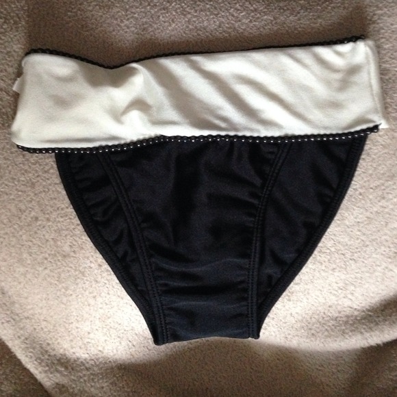 3:AM black and white bikini bottom