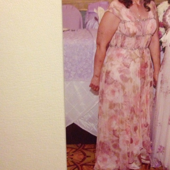 Mother of bride evening gown