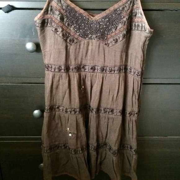 Free People Tops - Free People Embellished Tank Size Small
