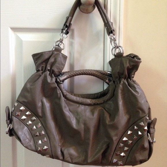 Grey purse