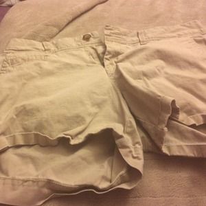 Tan shorts