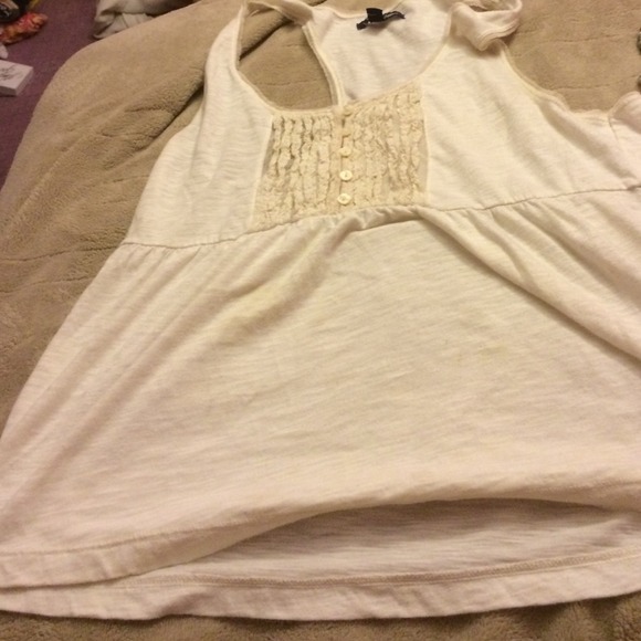 White tanktop