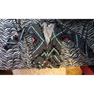 Aztec Print Cardigan