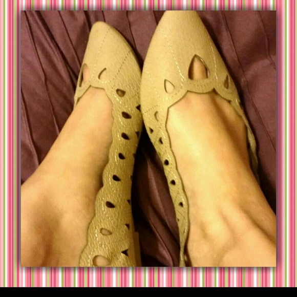 👒Gorgeous nude flats!👒 - Picture 4 of 4