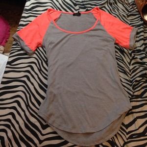 Grey and Pink T-shirt