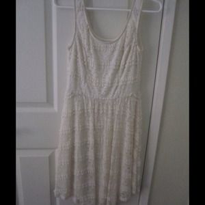 White Lace Mossimo dress