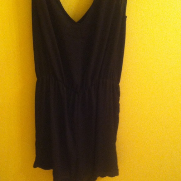 Black romper with gold buttons - Picture 3 of 3