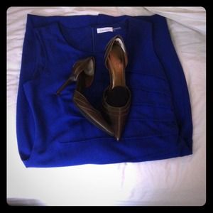 Bundle! Dress and brown heels
