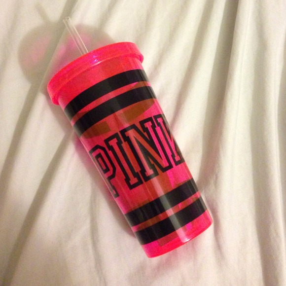 VS pink tumbler