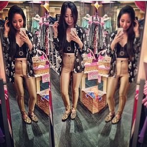 American apparel disco pants