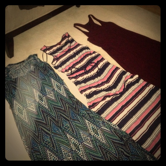 3 piece maxi dress bundle.