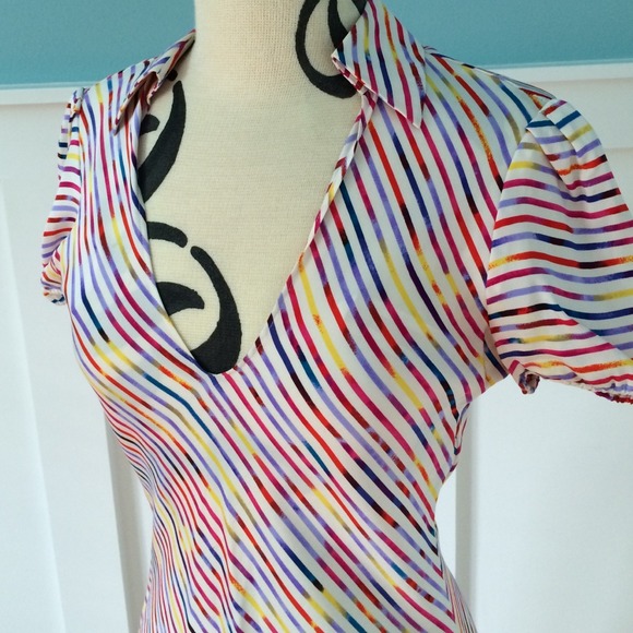DVF Silk Long Dress