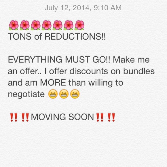 EVERYTHING MUST GO!! Make me an offer!