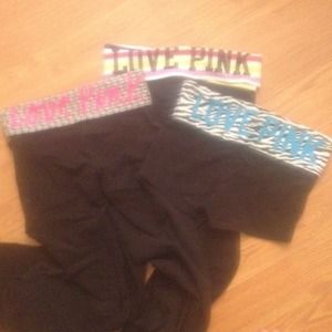 VS yoga pants and shorts bundle