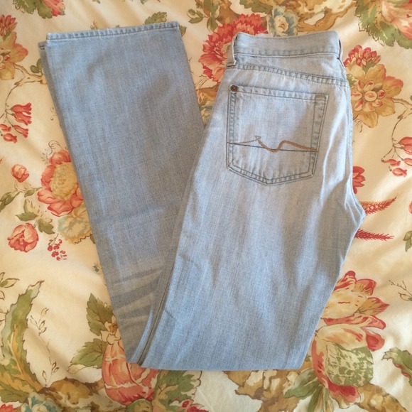 Light denim 7 jeans size 27