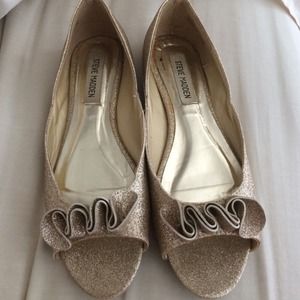 Steve Madden glittering flats