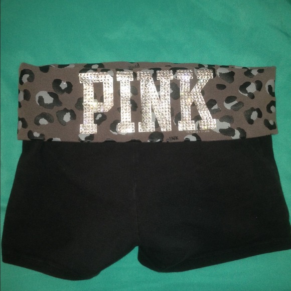 VS Pink Yoga Shorts