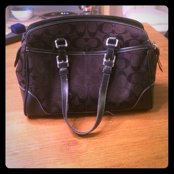 Coach Handbags - Black Coach Purse