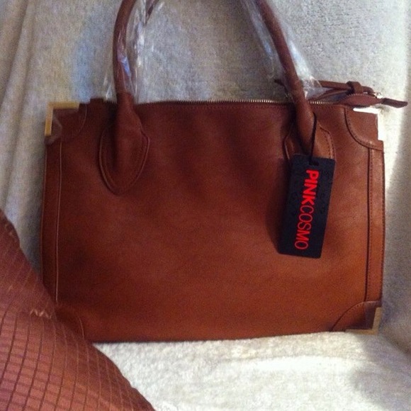 Beautiful soft leather tote. 16" wide by 11" deep