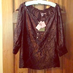 Juicy Couture silk top