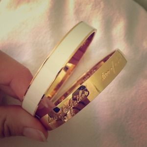 BN 100% AUTHENTIC KATE SPADE NEW YORK GOLD BANGLES