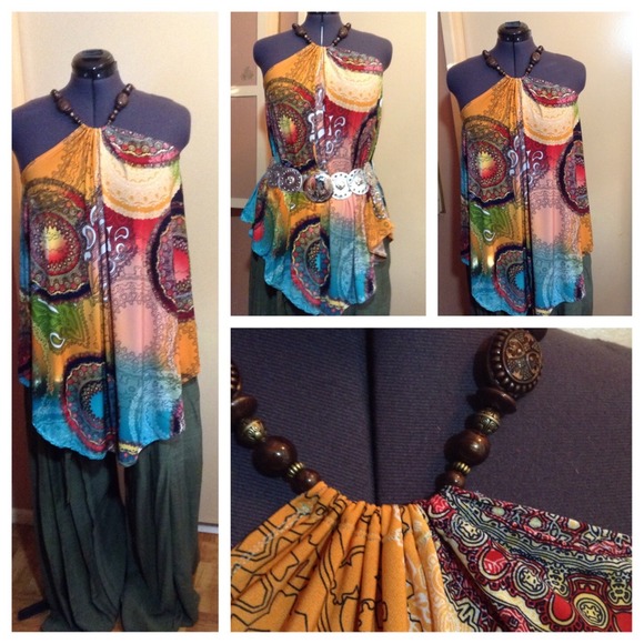 Nice printed tunic.