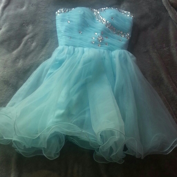 Beautiful Blue Homecoming/Prom Dress