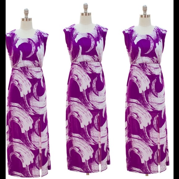 🌸Purple Maxi Dress🌸 - Picture 2 of 2