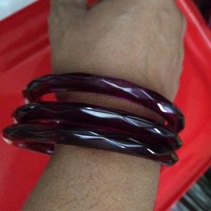 $5! 🚫Must Bundle (3) $5 items to get deal!🚫3- PC Purple Bangles!!