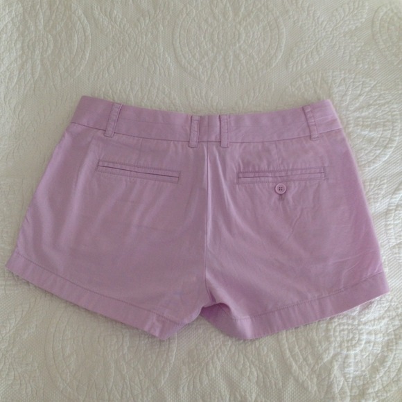 NWOT J. Crew 3" Lilac Chino Shorts - Picture 3 of 4