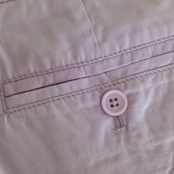 NWOT J. Crew 3" Lilac Chino Shorts - Picture 4 of 4