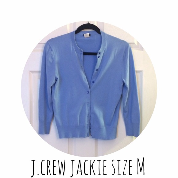 TRADED J.Crew Blue Jackie Cardigan