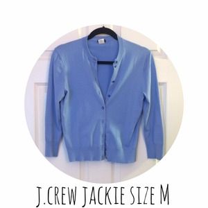 TRADED J.Crew Blue Jackie Cardigan