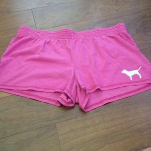 Pink shorts matching to the shirt ( needs to go)