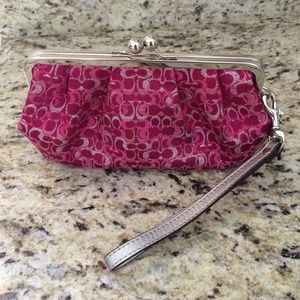 Coach wristlet