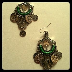 Pretty "Tahitian" earrings(stainless steel)