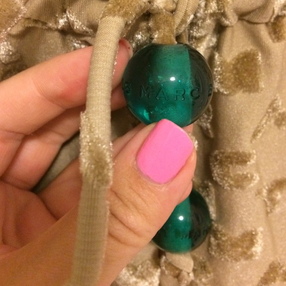 Marc by Marc Jacobs beige strapless romper - Picture 2 of 3