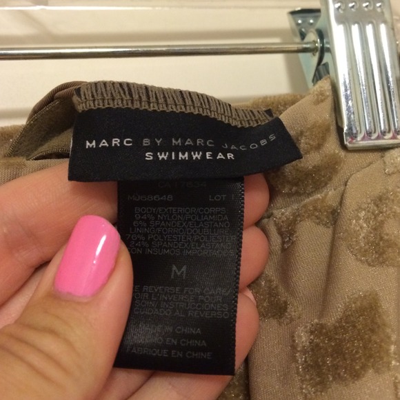 Marc by Marc Jacobs beige strapless romper - Picture 3 of 3