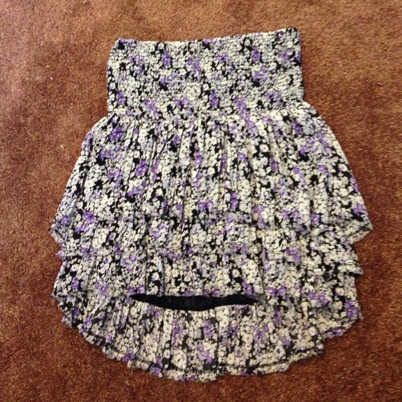Free People Purple Floral Skirt!