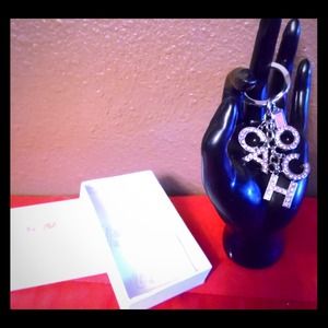 *****SOLD***** NWOT KeyChain Pink stones