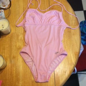 Pink juicy couture one piece swimsuit