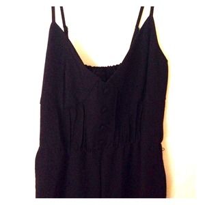 Black Kardashian Kollection jumpsuit